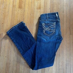 Ariat Dark Blue Boot Cut Jeans for Women